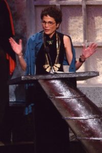 Julia Alvarez at award