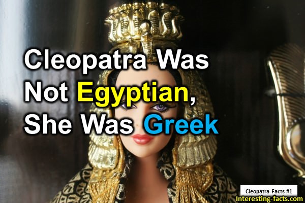 Cleopatra Facts # 1
